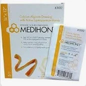 DermaSciences 31012 Medihoney Calcium Alginate 3/4 in. x 12 in. (Box of 5)