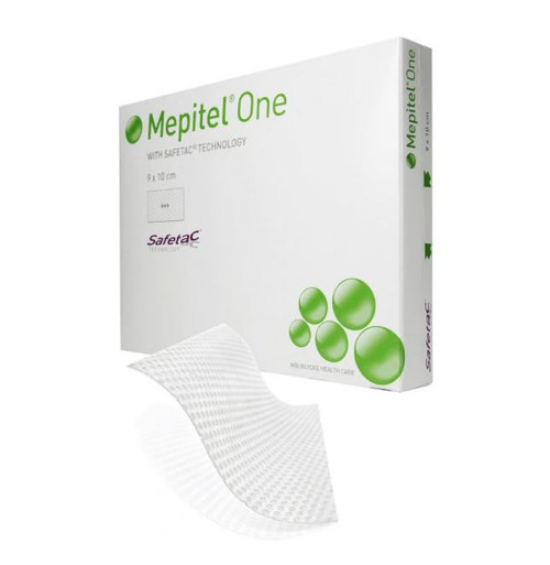 Molnlycke 289100 Mepitel One Silicone Dressing 2 in. x 3 in. (Case of 70)