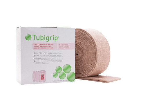Molnlycke 1451 Tubigrip Tubular Bandage Size D Beige 3 in. x 10M (Each)