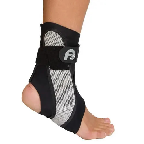DJO 02TML Aircast A60 ANKLE SUPPORT Brace Left M: 7.5 - 
11.5 W: 9 - 13 - Black - M (Each)