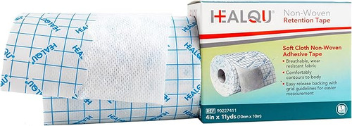 HealQu 90227411 Non-woven Retention Tape 4 in. x 11 yd. (1 Roll)