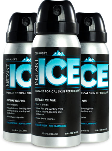 Gebauer's 0386-0010-01 Instant Ice Stream Spray 3.5 oz. (Each)