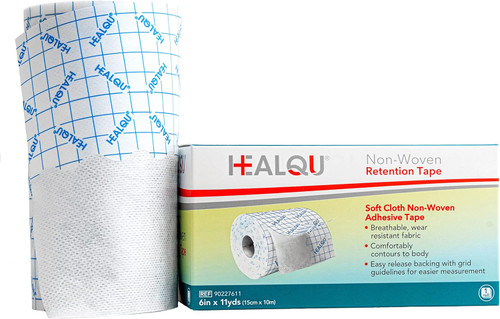 HealQu 90227611 HEALQU Non-woven Retention Tape 6 in. x 11 yd. (1 Roll)