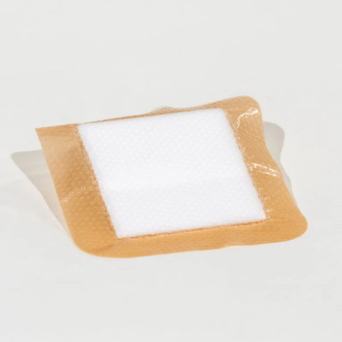 Gentell GEN-14744 Silicone Foam 4 in. x 4 in. Bordered Dressing (Box of 10)
