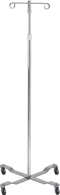 Drive 13033 IV Pole drive 2-Hook 4-Leg Chrome Plated Steel
 with Weights (Each)