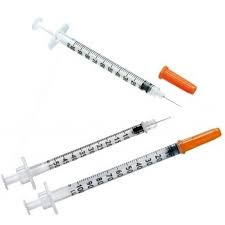 Exel 26029 Insulin Syringe & Needle 29G x 1/2 in. 1cc (Pack of 500)