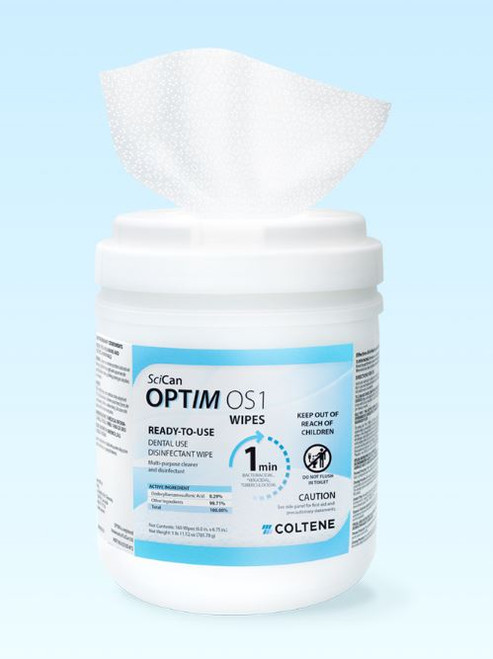 SciCan Coltene cleaner-disinfectant wipes