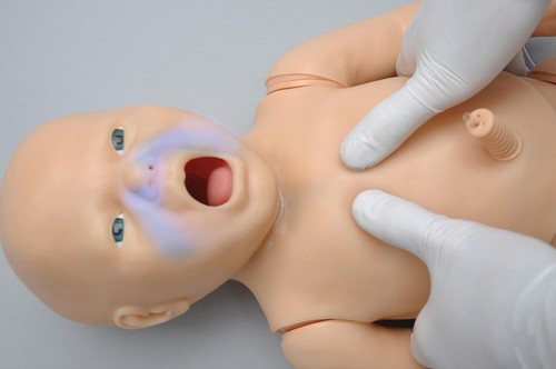 PEDI® Blue Newborn - HLW-Patientensimulator für Neugeborene mit SmartSkin™ und OMNI®