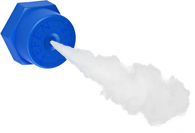Blue Plastic Acetal Misting Nozzle for LYNX Washer spire integrated solutions