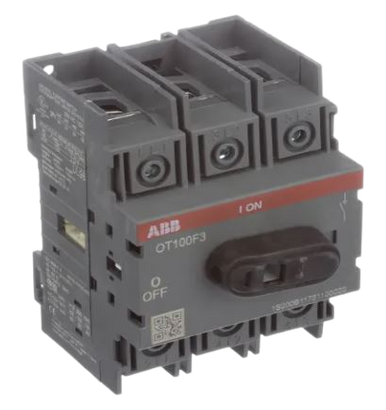 ABB 100A disconnect, 3 PH, 600VAC