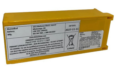 Philips Heartstream Forerunner Battery for BT1 AED, Cross to Part# M2720-64001