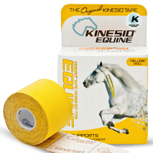 KINESIO EQUINE TEX CLASSIC TAPE Kinesio Equine Yellow, 120/cs