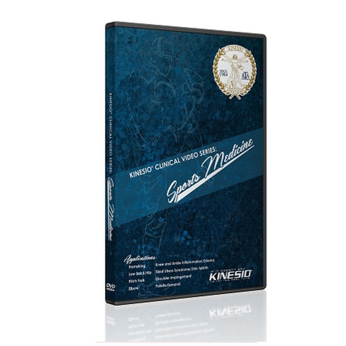 KINESIO TAPING ACCESSORIES Clinical Video Series DVD for sports medicine