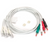 WAM/AM12 Replacement Leads, AHA Banana, Limbs