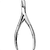 Sklar Merit Ingrown Toenail Forceps, English Anvil Pattern - 5"