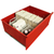 Harloff Dual Compartment Punch Card Drawer