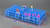 Poltex Blood Tube Rack Organizer Tray-5 x 9.5" pocket (Bump)