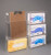 Poltex Deco Glove, Tissue, Clipboard Holder (Stainless Steel Cap 1, 4 Anchors)