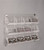 Poltex Deco Business Card Display-12 Slot (Stainless Steel Cap 4, 4 Anchors)