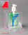 Poltex Small Hand Sanitizer Holder, Fixed Drip Tray VHB (Very High Bond) Tape