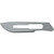 Miltex Surgical Blade Stainless Steel No. 20 Sterile Disposable Individually Wrapped