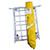 R&B UPS/Fedex-Able Antimicrobial Basket Truck - 8 Bushel