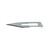 Miltex Silicone Coated Surgical Blades #11 - 100 Per Box - Sterile
