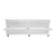 TrippNT Polyethylene Mobile Lab Cabinet, Large - White