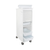 TrippNT Polyethylene MRI Lockable Cart - White, 12" x 35" x 19"