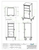 TrippNT Element 06 Advanced Tall Space Saving Medical Cart - White, 26.5" x 43" x 20"