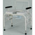 Bariatric Height Adjustable Bedside Commode Chair