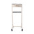 Techno-Aide Mobile Apron Rack - White