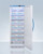 Upright Vaccine Refrigerator with Solid Door