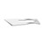 Cincinnati Surgica Swann Morton Carbon Steel Blade - Size 25 - Sterile - 100/Box