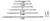 Cincinnati Surgical Keith's Straight Abdominal Suture Needle - Pack of 12 (Non-Sterile)