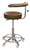 Galaxy 1065 Dental Assistant's Stool with Adjustable Foot Rest and Body Support