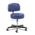 Clinton 5-Leg Pneumatic Stool with Backrest