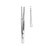Sklar Semken Dressing Forceps, Smooth 5-3/4" (Straight)