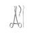 Miltex Spoon Shape Vascular Clamp - 5-1/2"