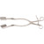 Miltex 12-3/4" Beckman-Eaton Laminectomy Retractor - Hinged Sharp 7 x 7 Teeth - 2" Deep x 1-3/4" Wide