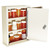 Harloff Thin Profile Narcotics Cabinet, Locking Outer Door, Locking Inner Door, NC16A12-DT2