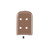 Miltex Solid Vented Instrument Guard, Size 8, 5/64" x 5/8" x 1", Brown, Non-Sterile, 50/pkg