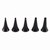Riester-Pack of 10 Pcs. Reusable Ear Specula 2.0 mm, Black, Ri-Scope L1/L2,Pen-Scope/Ri-Mini And E-Scope