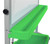 Luxor Classroom Chart Stand with Storage Bins
