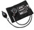 DIAGNOSTIX Aneroid Sphyg, Lrg Adult, Black
