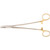 Miltex Mayo-Hegar Needle Holder, 8", Serrated Jaws, Carb-N-Sert T.C. Jaws