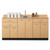 Clinton 6 door base cabinet
