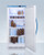 AccuCold ARS8MLDL2B 8 cu ft Upright Laboratory Refrigerator w/ Solid Door & Digital Data Logger (Temperature Range: 2degC to 10degC)