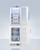 AccuCold ARG3PV-ADA305AFSTACK 5.47 cu ft Vaccine Refrigerator/Freezer Combination (Temperature Range: Refrigerator: 2degC - 8degC; Freezer: -15degC - -25degC)