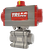 A T Controls 3 pc ball valve 1"